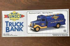 Blue Sunoco Truck Bank Limited Edition Series 1 Working Lights/Doors 1993 New 