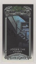 2020 Topps Allen & Ginter's Where Monsters Live Minis Under the Stairs c7z