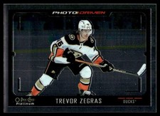 2021-22 O-Pee-Chee Platinum Photo Driven Trevor Zegras #PD-12