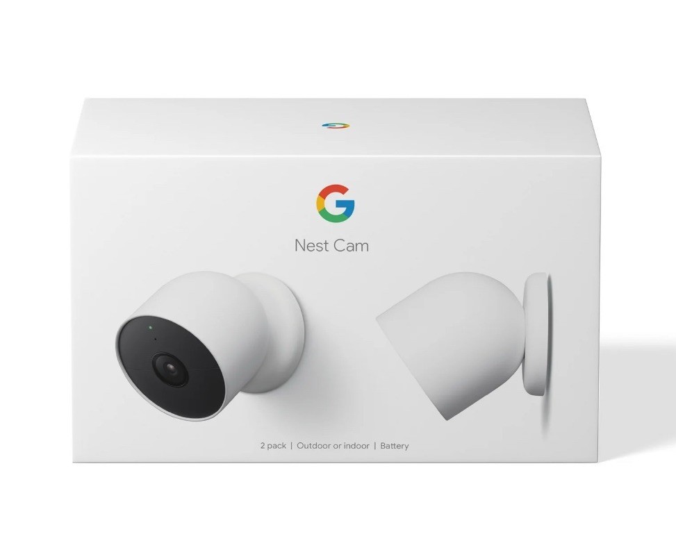 Google - Nest Camera Battery 2 Pack - Indoor/Outdoor Snow White Brand New Sealed