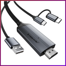 HDMI Adapter Kabel 2M MHL Micro USB Typ C zu HDMI für HDTV/Projektor