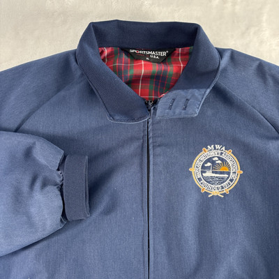 VTG MWA Maryland Waterman s Association Sportsmaster Full Zip Jacket XL USA Made
