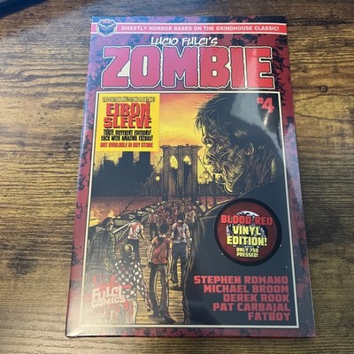 EIBON PRESS LUCIO FULCI S ZOMBIE 4 SEALED BLOOD RED VINYL LIMITED TO 750 COPIES 