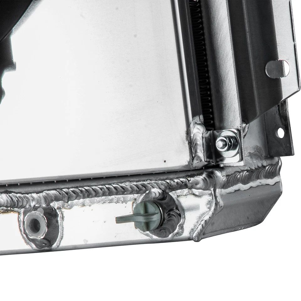 3 Row Radiator&Shroud Fan For 42-1952,44 Ford F1 F2 F3 F4 Ford Engine V8 3.9L AT Foto 4 de 4