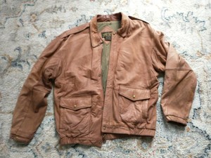 bauer leather jacket