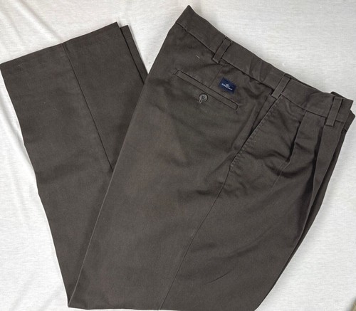 Neue Dockers Freizeithose mit erweiterbarem Bund Plissee vorne/Reißverschluss für Herren - Auswahl - Bild 2 von 6