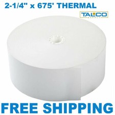 GENMEGA ATM THERMAL RECEIPT PAPER - 3 ROLLS ~FAST FREE PRIORITY SHIPPING~