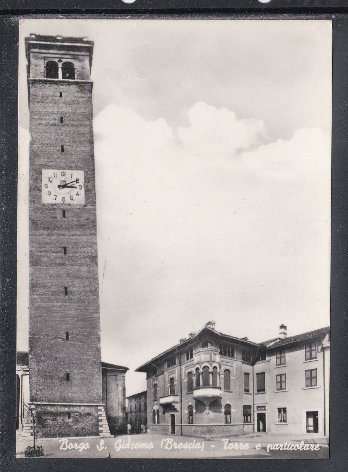 Cartolina Borgo S. Giacomo Torre e Particolare CE918