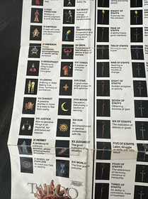 Taboo The Sixth Sense Tradewest Nintendo NES Poster Insert TRA-00-US 16" 1989