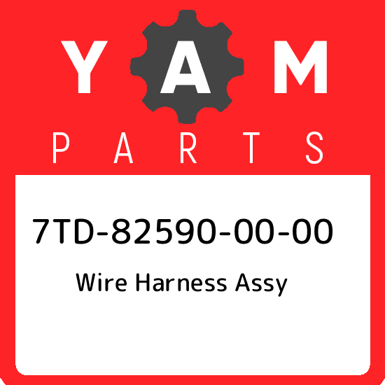 7TD-82590-00-00 Yamaha Wire harness assy 7TD825900000, New Genuine