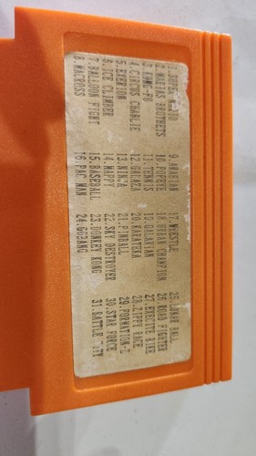 31 in 1 Famiclone/Famicom Cartridge Nes Tv Game - Picture 3 of 3