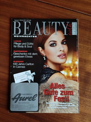 Beauty Zeitschrift zu Weihnachten 2011 top Zustand