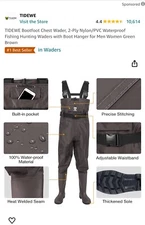 Wader By Tidewe Size 5 Shoe 