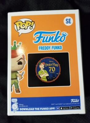Disney Freddy Peter Pan Funko Pop Wondercon 2023 | eBay