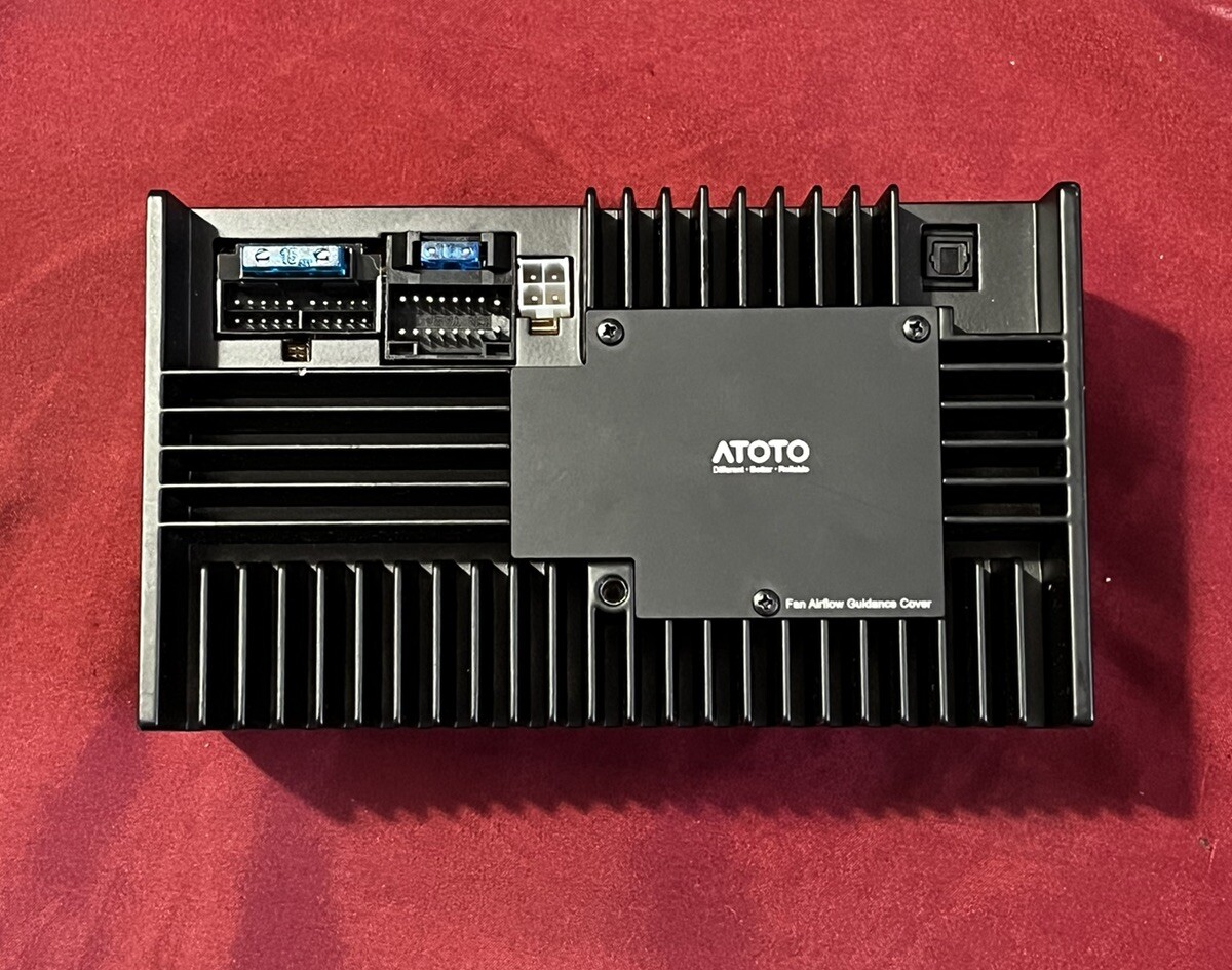 ATOTO CA-AEC02 Car Audio Amplifier, 4 Channel, Class A/B