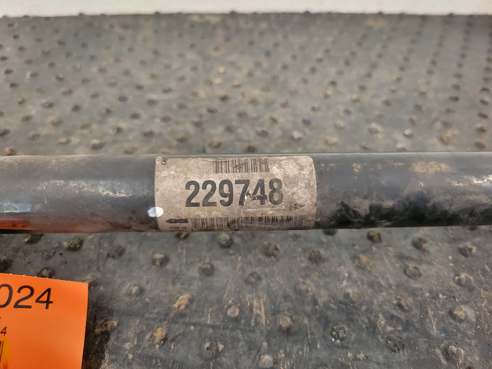 09-18 MASERATI GRANTURISMO RWD REAR LEFT DRIVER SIDE AXLE HALF SHAFT 229748