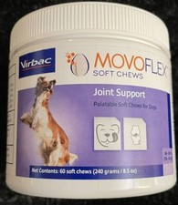 MovoFlex Hip  Joint Support Soft Chews for Medium Dogs 40-80lbs 60 Chews 