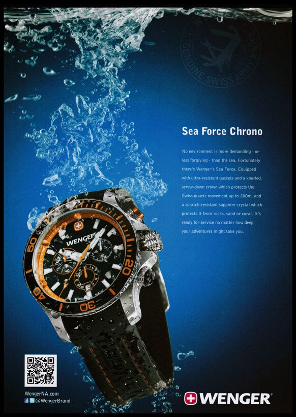 Wenger sea deals force watch