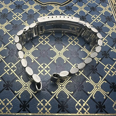 オメガ ステンブレス Ref.1125全長約17cm, ff/617・19mm③ Vintage Omega 1125 19mm Bracelet for Seamaster and