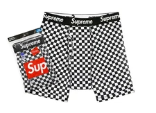 Supreme x Hanes Boxer Briefs (2 pack) - Checkered - S, M, L, XL