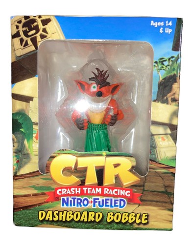 CTR Crash Team Racing Nitro Fueled Dashboard Bobble Head NECA GameStop Promo
