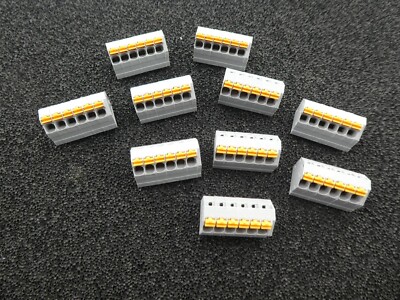 Dinkle 10xPrintklemme 0151 / 6-polig / Raster 3.5mm / Push-In (24-10-8-2)
