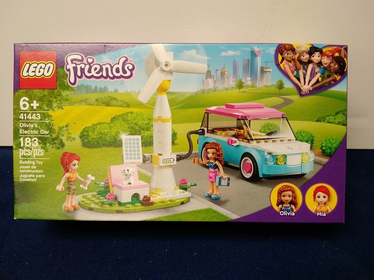 Lego Friends $41443 Olivia's Electric Car 183 Pieces Ages 6+