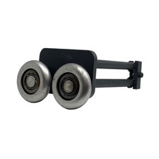 Garage Door Rollers 2  Double Tire 7" Stem Length Ball Bearing 12' Door