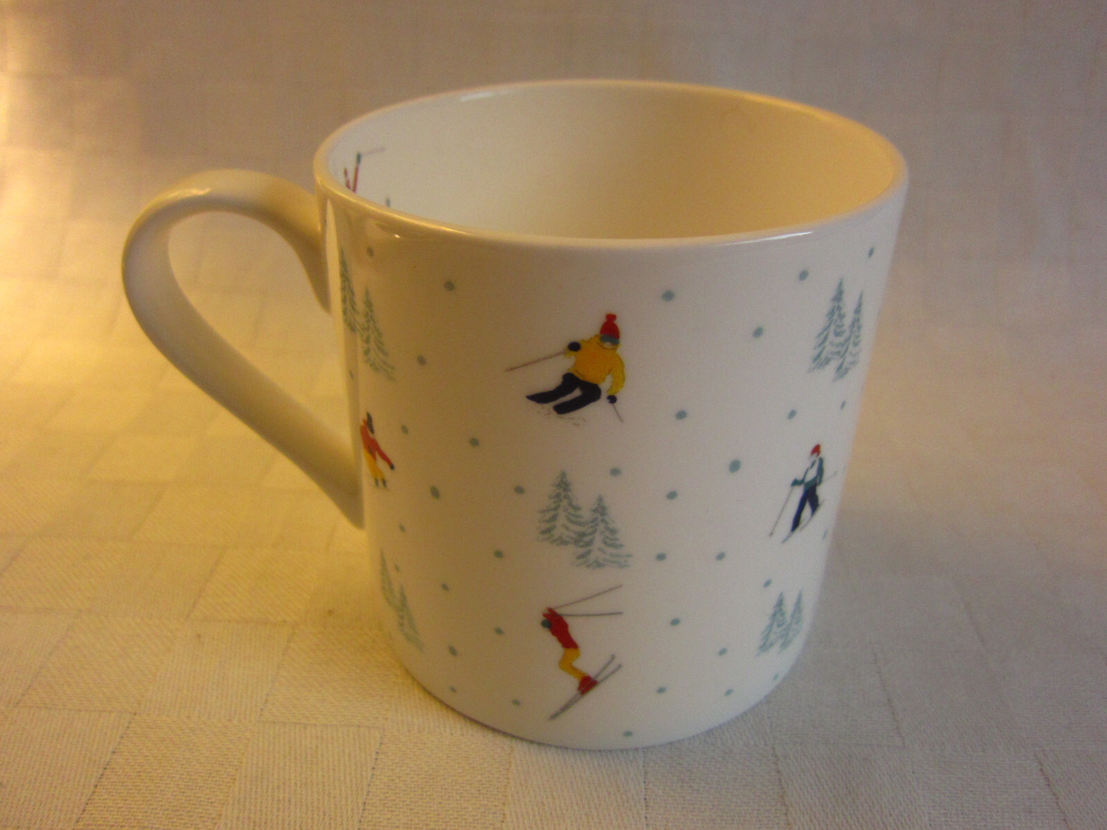 Sophie Allport Skiing On The Piste! Winter Ski Slope Theme Coffee Mug