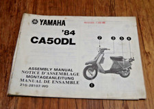 Yamaha CA50DL CA 50 Instruction Preparation Setup Manual Assembly