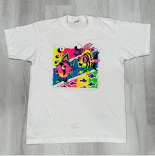 90s Multi-Coloured Abstract Art Tee