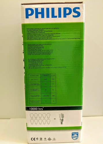 3x Philips Ecotone High lumens twister 80W E40 Cap 4000K lamp high lumens output - Picture 3 of 4
