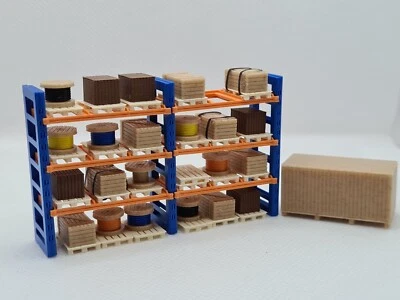 3D-Printz: Kabeltrommeln & Holzkisten als Sets für Spur H0 aus Eigenproduktion