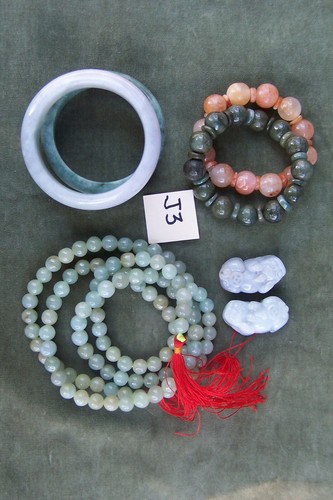 7 pieces of jade-Burma-necklace-bracelets-pixiu-beaded bracelets(J3) - Picture 5 of 10