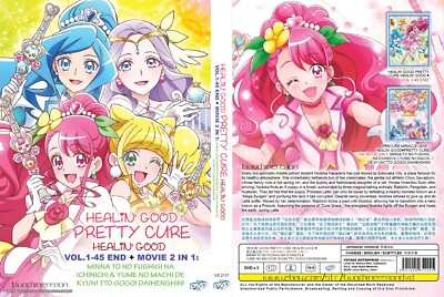 ANIME DVD~Healin'Good Pretty Cure(1-45End+2 Movie)English sub&All region+GIFT