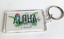 ALOHA HAWAII ACRYLIC KEYCHAIN