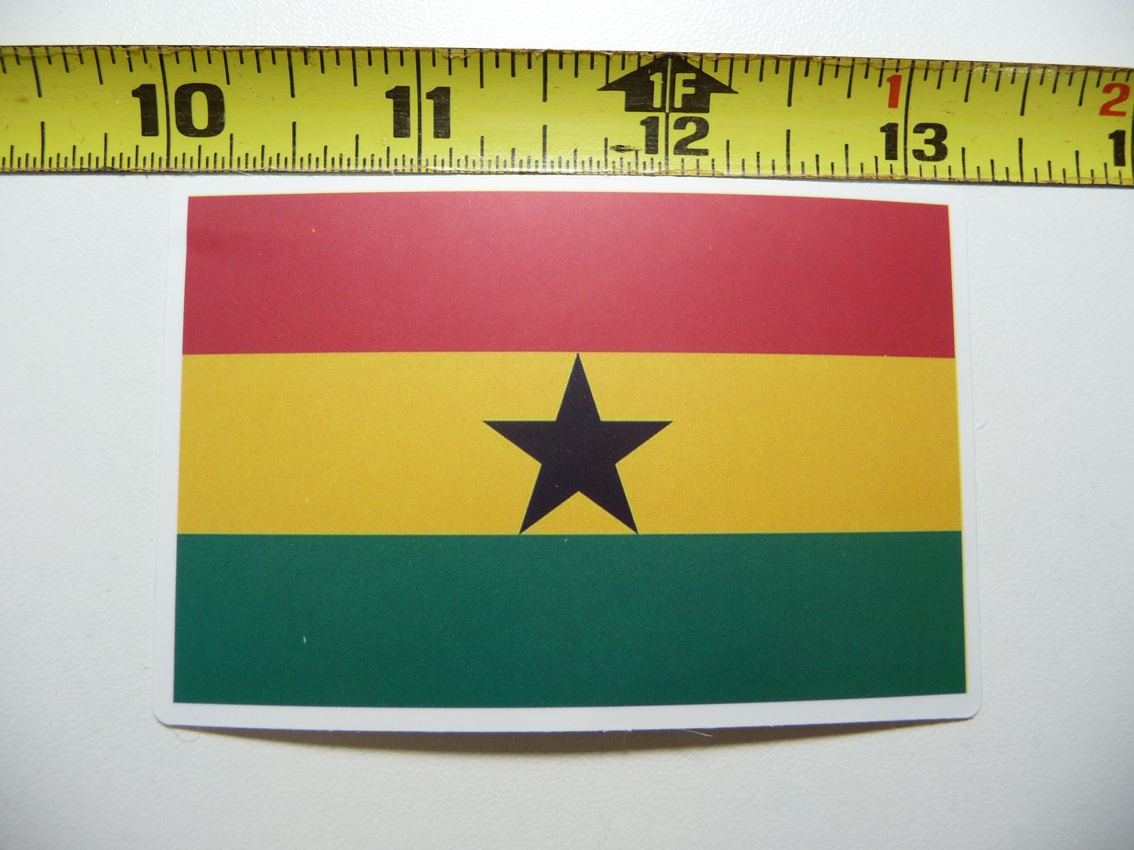 GHANA FLAG DECAL STICKER COUNTRY PRIDE NATION GOVERNMENT