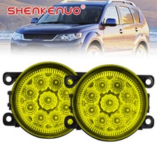 For Mitsubishi Outlander Ii Cww 2006-2012 Led Front Yellow Fog Light Leftright