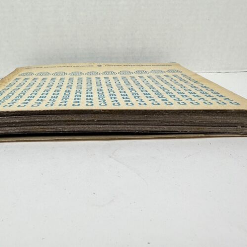 CARBORUNDUM Abrasive RED-I-CUT Emery Cloth E FINE GRIT 9"X11" - 41 Sheets USA - Picture 6 of 7