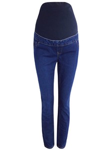 OVER BUMP DENIM MATERNITY JEGGINGS 