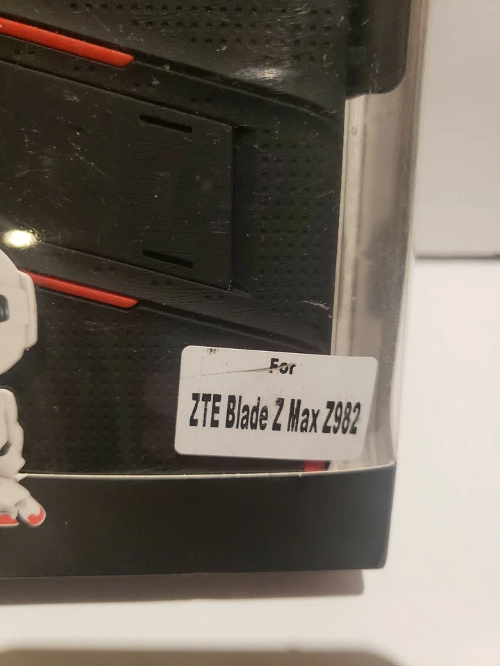 Zizo Bolt Cover Black For ZTE Max XL Blade X Max Tempered Glass Screen , Black - Image 2 of 4