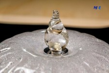 FINALE IN VETRO per plafoniere di MURANO con attacco standard per barra filettat