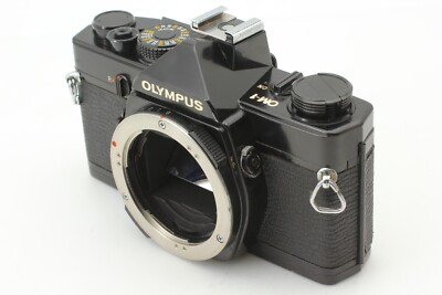 Exc+5] Olympus OM-1 Black Film Camera F.Zuiko Auto-S 50mm f/1.8