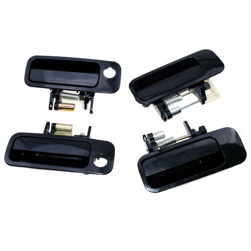 4PCS Black Exterior Door Handles FL FR RL RR For Toyota Camry 1997-2001 - Picture 8 of 17