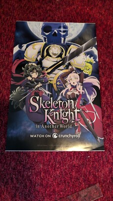 SKELETON KNIGHT IN ANOTHER WORLD ANIME CRUNCHYROLL PROMO POSTER 16X11
