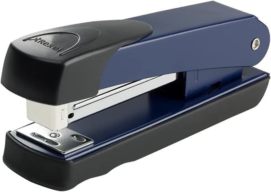 Rexel Meteor Half Strip Stapler, 20 Sheet Capacity, Uses 24/6 and 26/6 Staples,