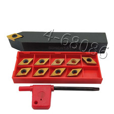 Wendeschneidplatten Halter SDNCN1616H11 16x100mm +10x DCMT11T304