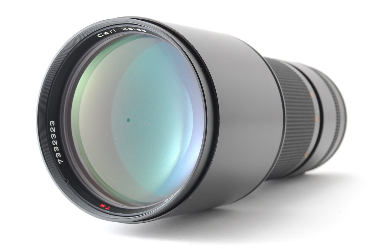 綺麗 Carl Zeiss Tele-Tessar 300mm F4 MMJ Near MINT] Contax Carl Zeiss Tele-Tessar 300mm F4 MMJ Lens for CY