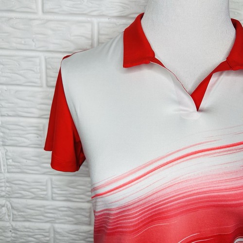 NIKE Golf Women’s Fit Dry Retro Inspired Athletic Polo Shirt Size M - Picture 2 of 7