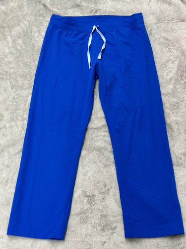 Figs Technical Collection Pants Womens Large Blue Livingston Scrub Uniform